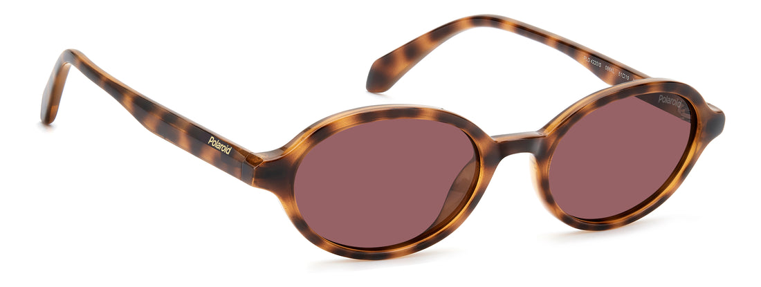 Sonnenbrillen polaroid pld 4220/s 086 kl havana oval masculino größe 51mm - Detailansicht