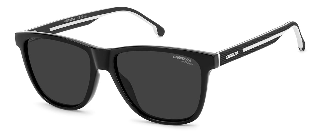 Solbriller carrera c sport 20/s 80s ir negro rectangular masculino størrelse 57mm - Hovedvisning