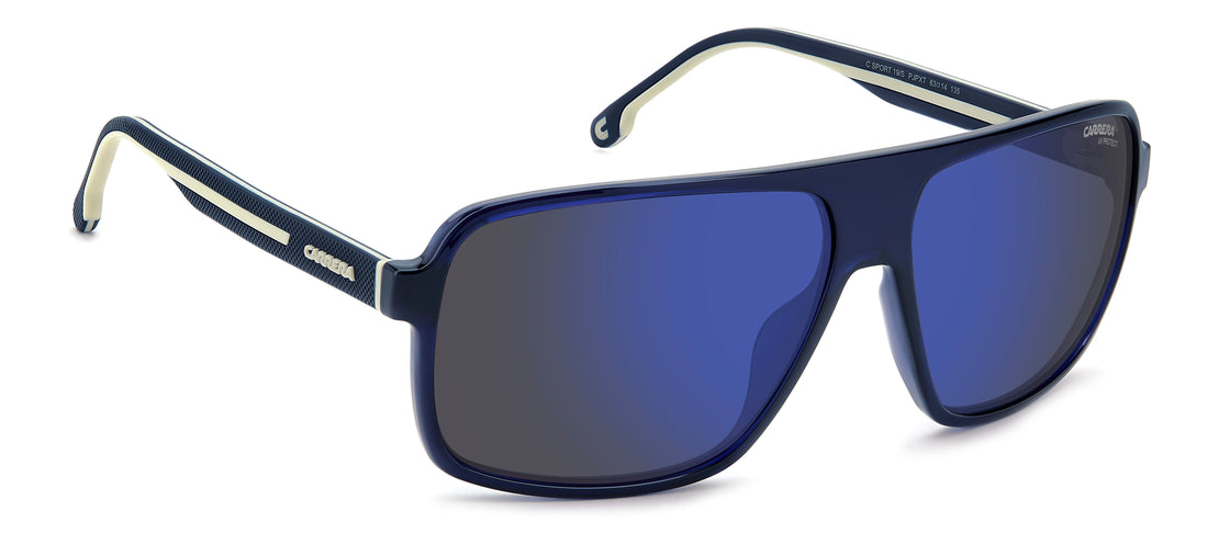 Solbriller carrera c sport 19/s pjp xt azul navigator masculino størrelse 63mm - Detaljeret visning