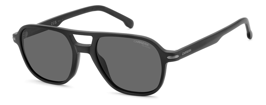 Solglasögon carrera 392/s 003 m9 negro rectangular masculino storlek 54mm - Huvudvy
