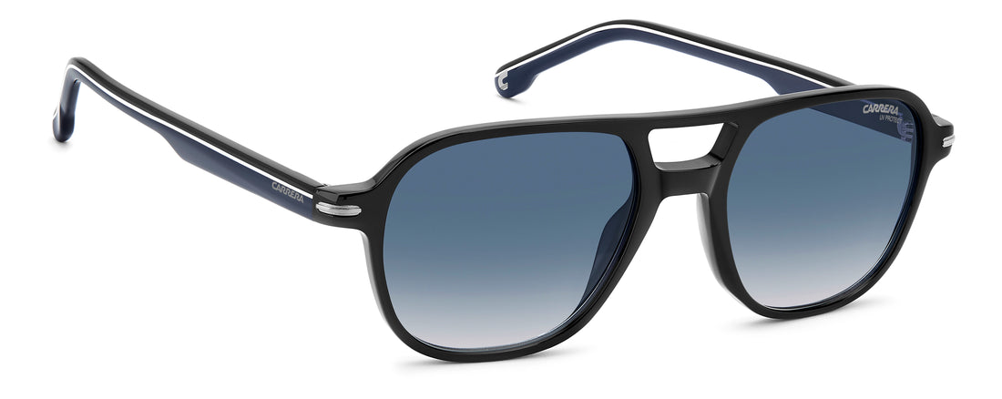Solglasögon carrera 392/s d51 08 negro rectangular masculino storlek 54mm - Detaljvy