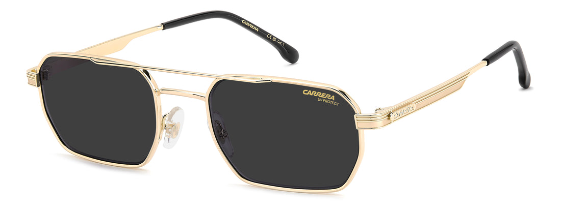 Solglasögon carrera 389/s 000 ir dorado rectangular masculino storlek 54mm - Huvudvy
