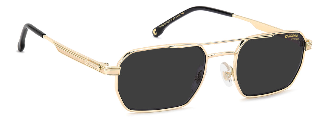 Solglasögon carrera 389/s 000 ir dorado rectangular masculino storlek 54mm - Detaljvy