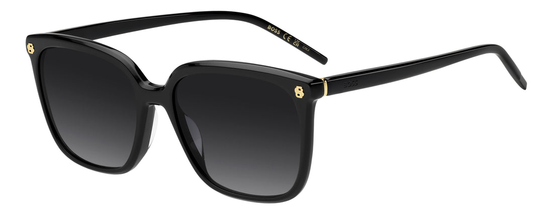 Solbriller hugo boss boss 2016/g/s 807 9o negro square femenino størrelse 56mm - Hovedvisning