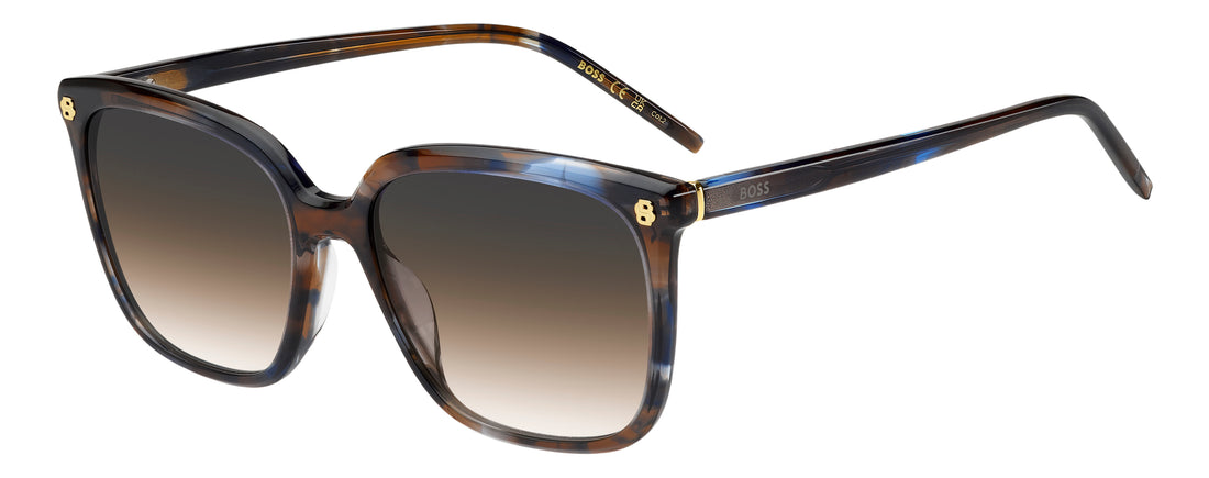 Solbriller hugo boss boss 2016/g/s x8q pr marron square femenino størrelse 56mm - Hovedvisning