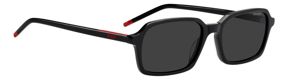 Gafas de sol hugo hg 1424/s 807 ir negro rectangular masculino talla 54mm - Vista de detalle