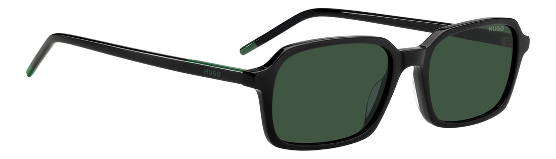 Gafas de sol hugo hg 1424/s qfu qt negro rectangular masculino talla 54mm - Vista de detalle