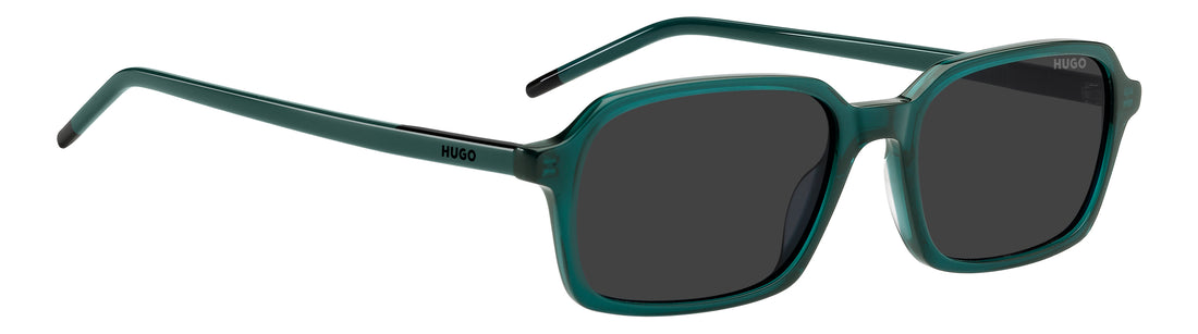 Gafas de sol hugo hg 1424/s zi9 ir verde rectangular masculino talla 54mm - Vista de detalle