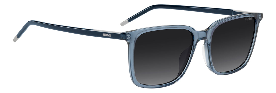 Gafas de sol hugo hg 1423/g/s pjp 9o azul rectangular masculino talla 56mm - Vista de detalle