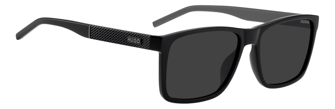 Gafas de sol hugo hg 1418/g/s 807 ir negro rectangular masculino talla 58mm - Vista de detalle