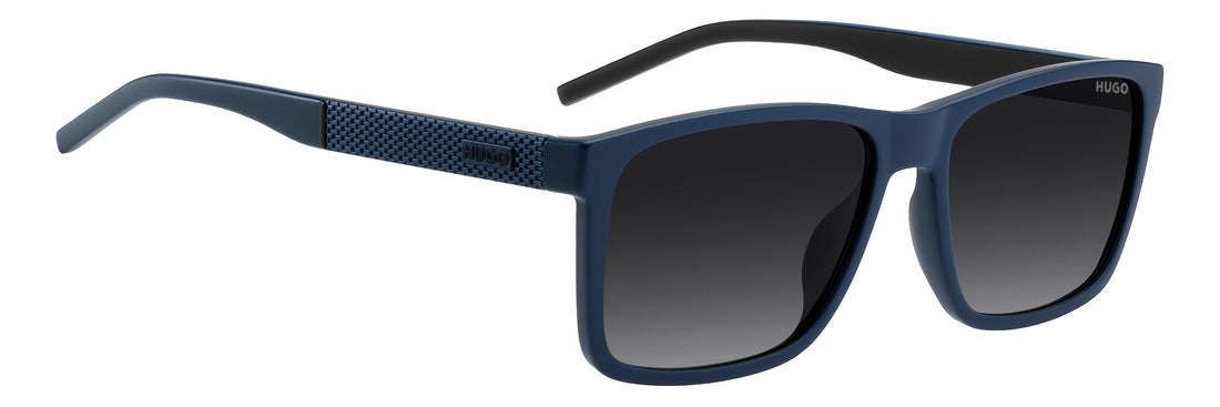 Gafas de sol hugo hg 1418/g/s pjp 9o azul rectangular masculino talla 58mm - Vista de detalle