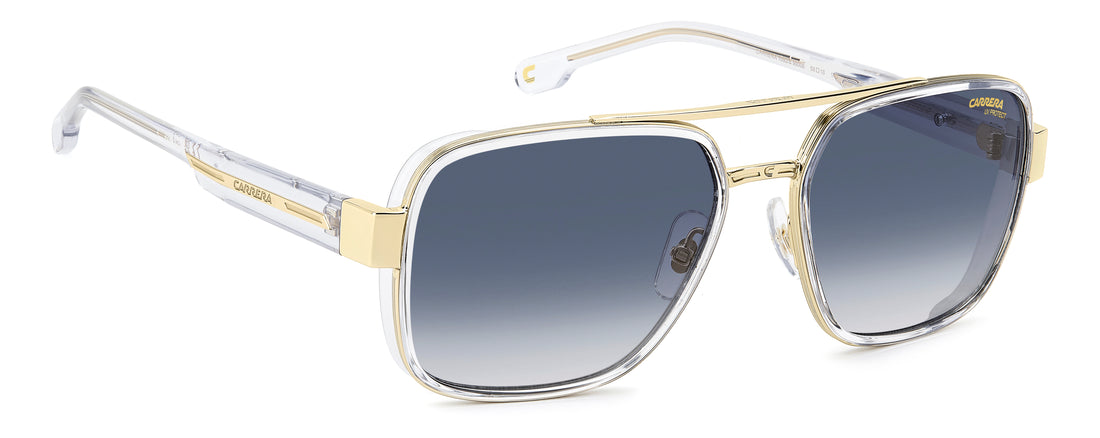 Solglasögon carrera 1092/s 900 08 transparente rectangular masculino storlek 58mm - Detaljvy