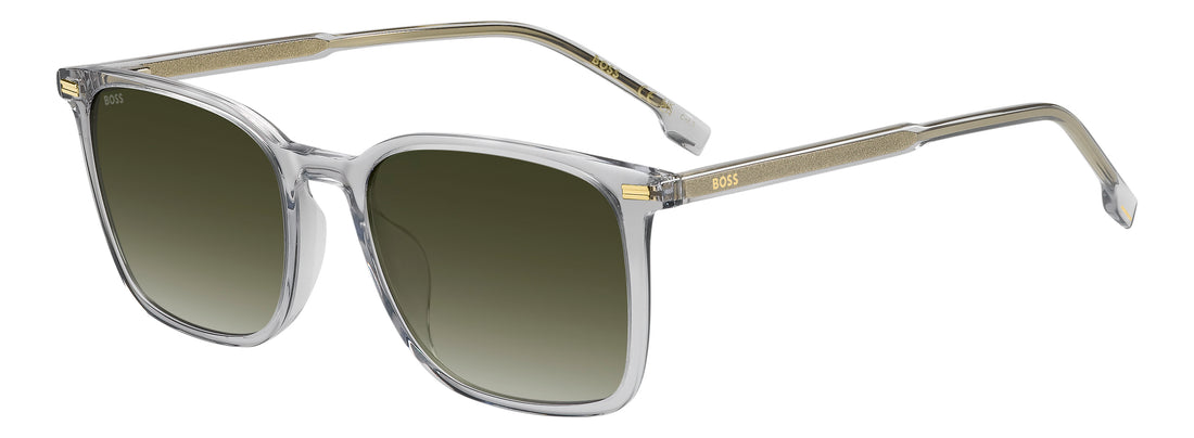 Solbriller hugo boss boss 2004/g/s kb7 9k gris rectangular masculino størrelse 55mm - Hovedvisning