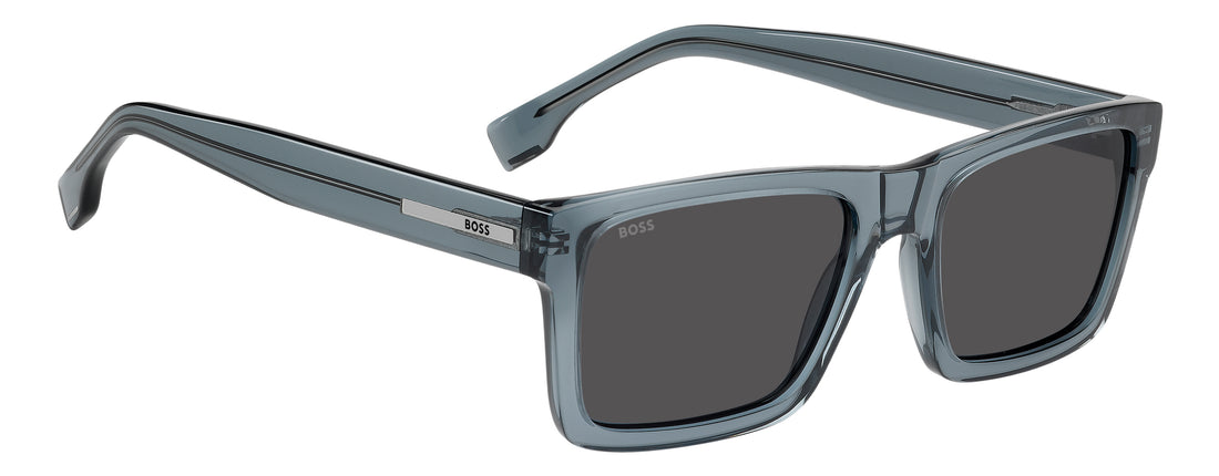 Solglasögon hugo boss boss 1983/s pjp ir azul rectangular masculino storlek 56mm - Detaljvy