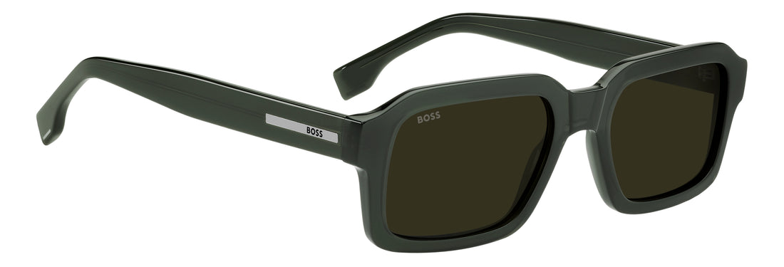 Solglasögon hugo boss boss 1984/s 4c3 70 verde rectangular masculino storlek 54mm - Detaljvy
