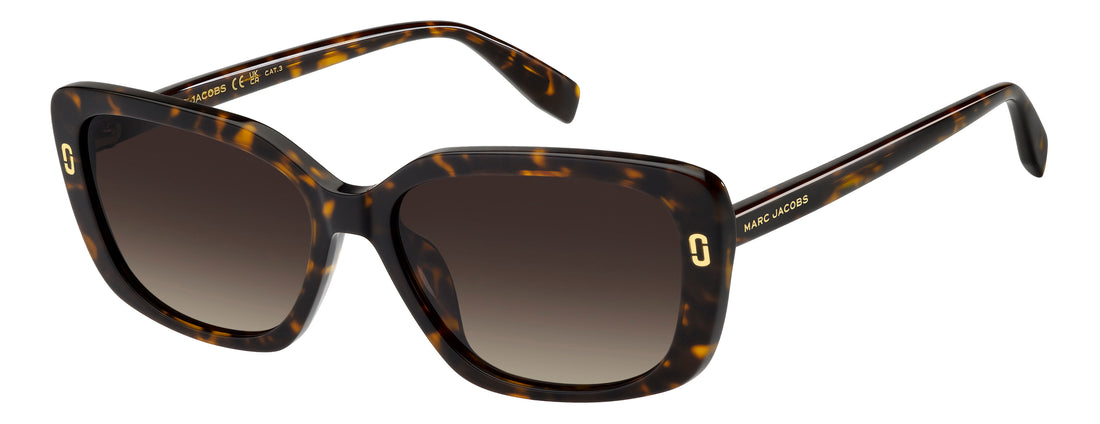 Sonnenbrillen marc jacobs mj 1147/g/s 086 ha havana rectangular femenino größe 57mm - Hauptansicht