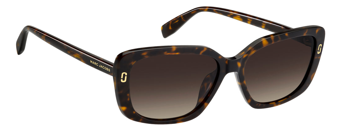 Sonnenbrillen marc jacobs mj 1147/g/s 086 ha havana rectangular femenino größe 57mm - Detailansicht