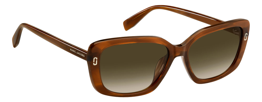 Sonnenbrillen marc jacobs mj 1147/g/s ex4 9k marron rectangular femenino größe 57mm - Detailansicht