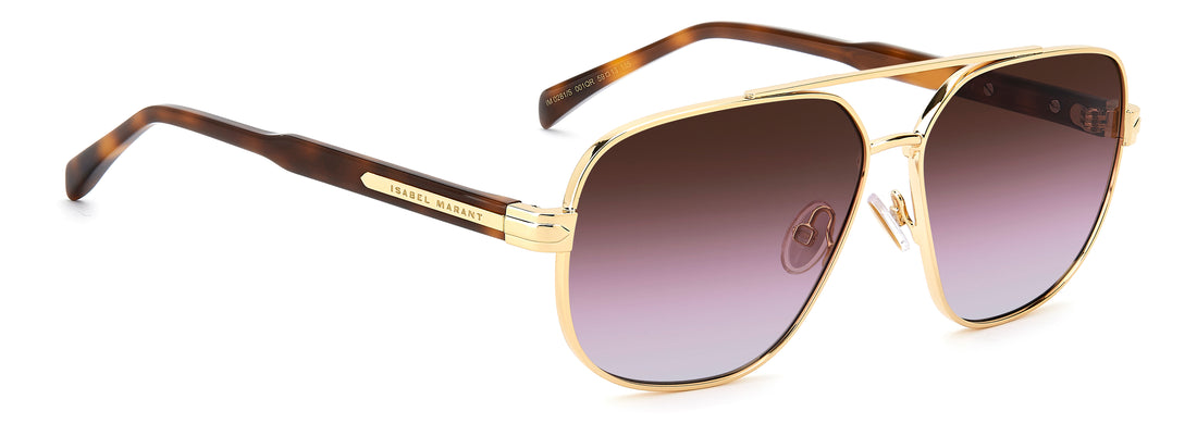 Zonnebrillen isabel marant im 0281/s 001 qr amarillo rectangular femenino maat 59mm - Detailaanzicht
