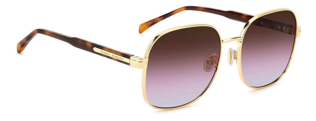 Zonnebrillen isabel marant im 0282/s 001 qr amarillo square femenino maat 58mm - Detailaanzicht