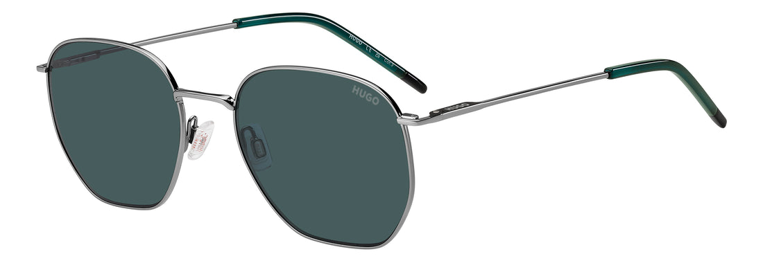 Gafas de sol hugo hg 1429/s 6lb qt plateado rectangular masculino talla 54mm - Vista principal