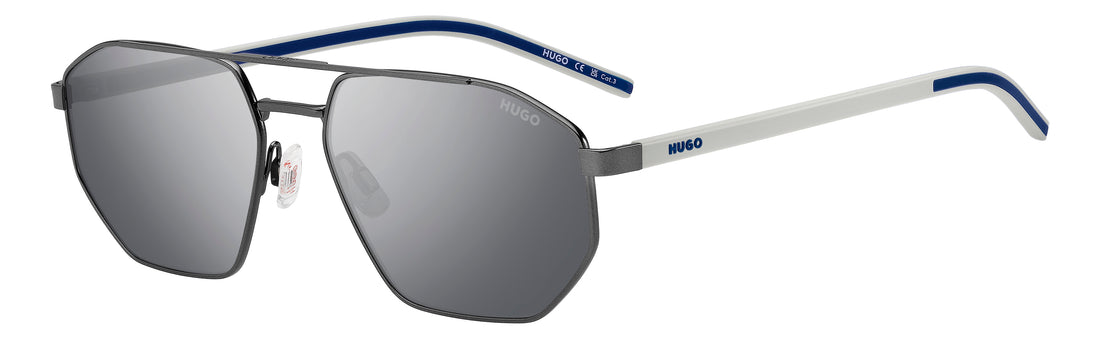 Gafas de sol hugo hg 1433/s r80 t4 plateado navigator masculino talla 59mm - Vista principal