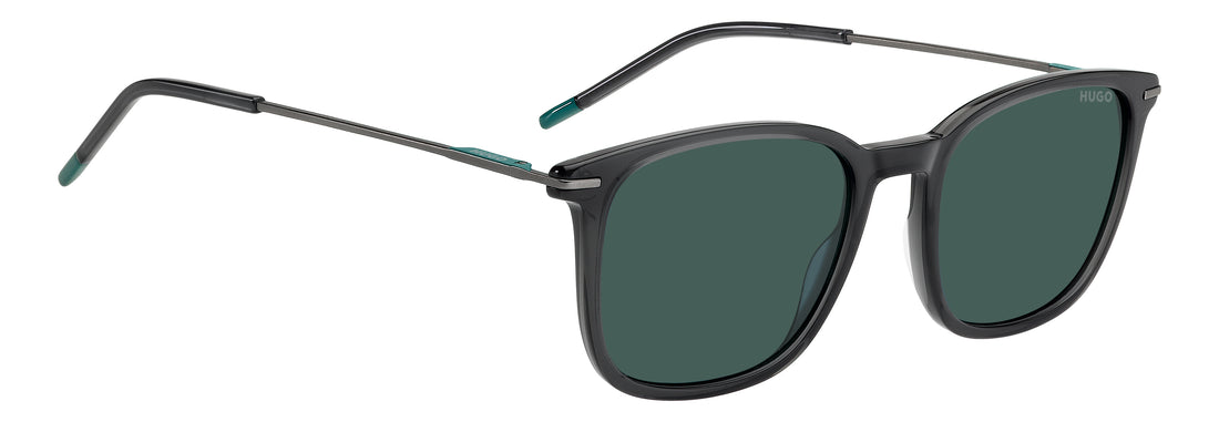 Gafas de sol hugo hg 1428/s kb7 qt gris rectangular masculino talla 53mm - Vista de detalle