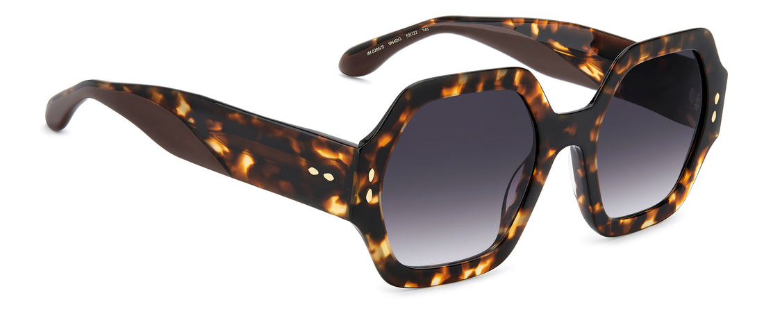 Zonnebrillen isabel marant im 0285/s 9n4 dg havana square femenino maat 53mm - Detailaanzicht