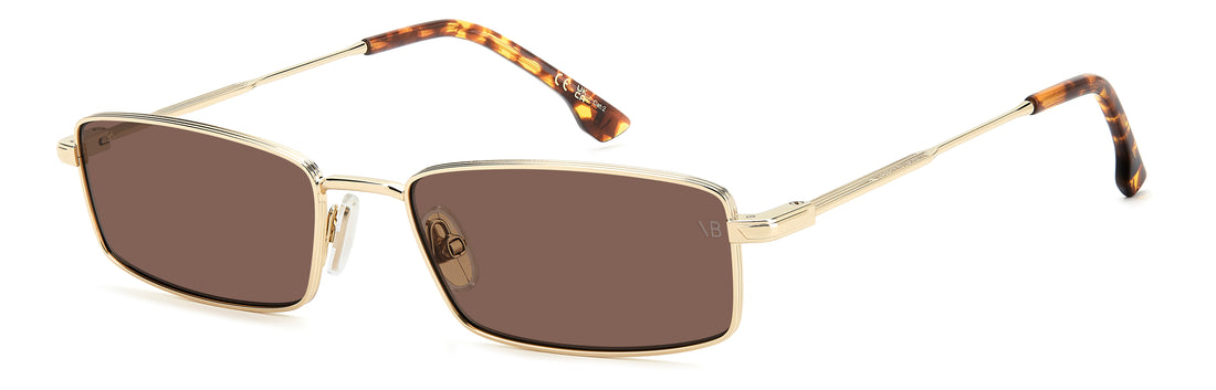 Zonnebrillen victoria beckham vb 1021/s 06j 70 dorado rectangular femenino maat 56mm - Hoofdaanzicht