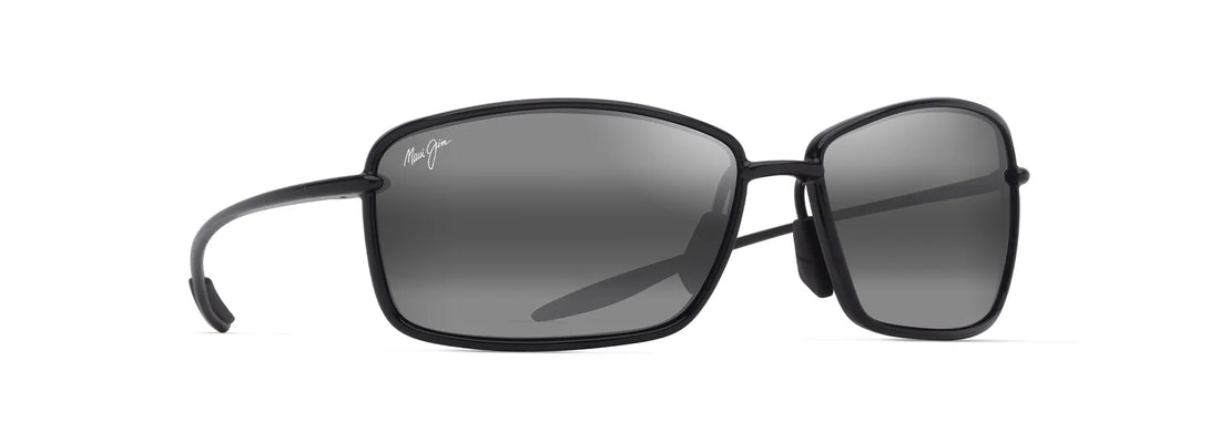 Sonnenbrillen maui jim mj0371s malu 001 negro rectangular unisex größe 63mm - Hauptansicht