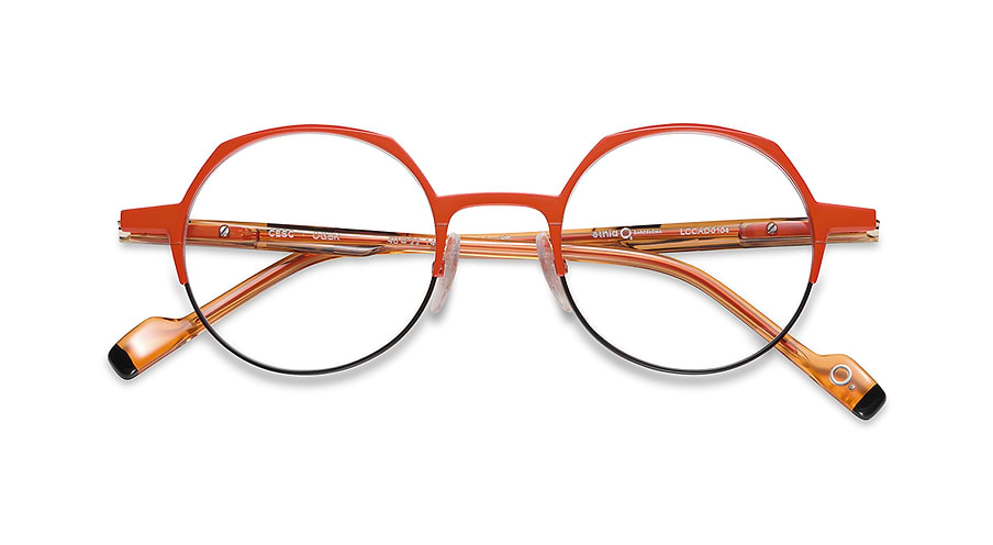 Briller etnia barcelona cesc ogbk naranja masculino størrelse 48mm - Detaljeret visning