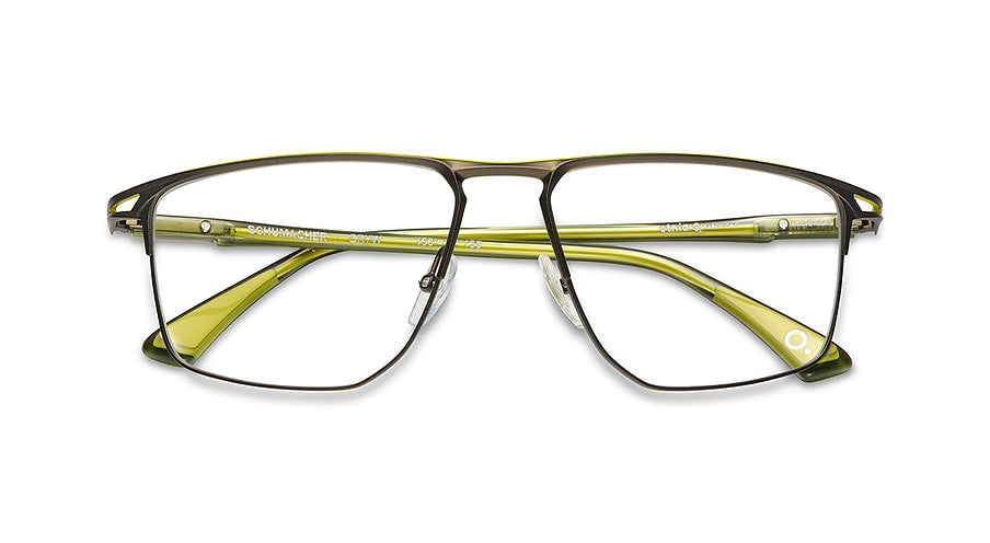 Brillen etnia barcelona schumacher gryw verde masculino maat 56mm - Detailaanzicht