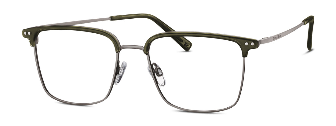 Brillen marc o'polo 501035 43 verde masculino größe 53mm - Hauptansicht