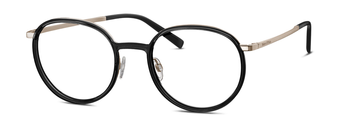 Brillen marc o'polo 501037 10 negro femenino größe 51mm - Hauptansicht