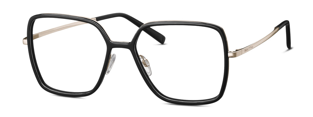 Brillen marc o'polo 501038 10 negro femenino größe 54mm - Hauptansicht