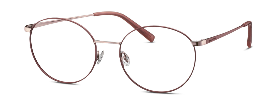 Occhiali da vista marc o'polo 502122 55 rojo femenino taglia 52mm - Vista principale