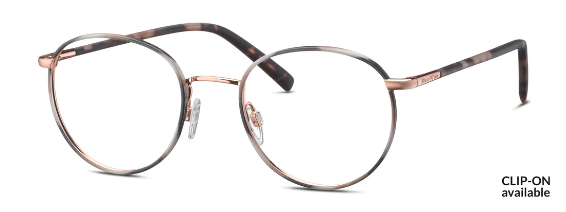 Brillen marc o'polo 502168 63 marron unisex größe 48mm - Hauptansicht