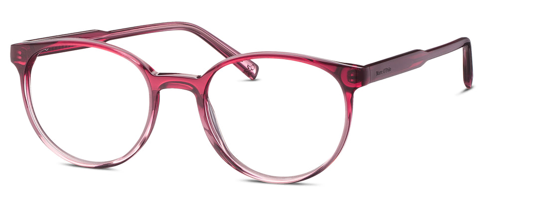 Occhiali da vista marc o'polo 503218 55 rojo unisex taglia 48mm - Vista principale