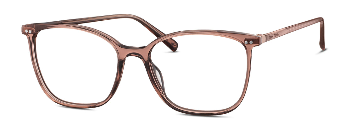 Brillen marc o'polo 503270 56 rojo femenino größe 53mm - Hauptansicht