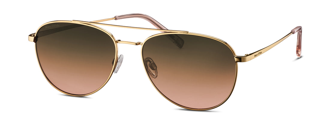 Lunettes de soleil marc o'polo 505066 66 marron unisex taille 10mm - Vue principale