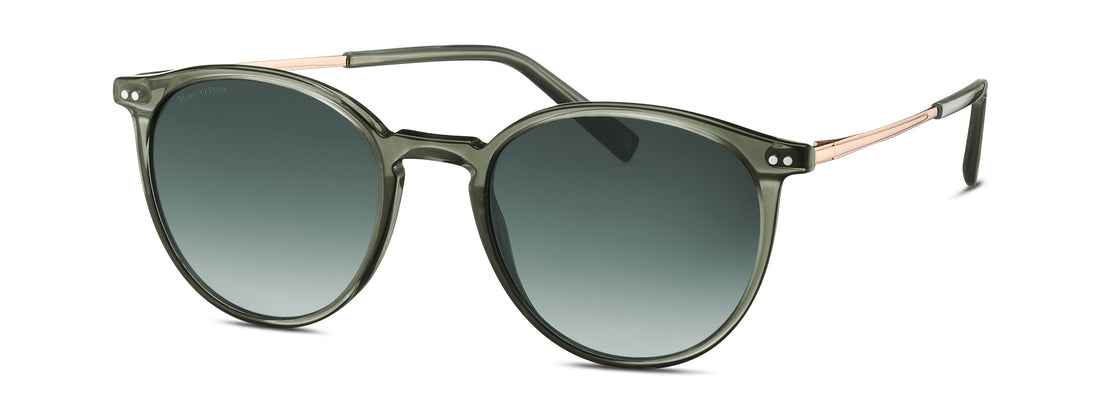 Lunettes de soleil marc o'polo 506183 41 verde unisex taille 20mm - Vue principale