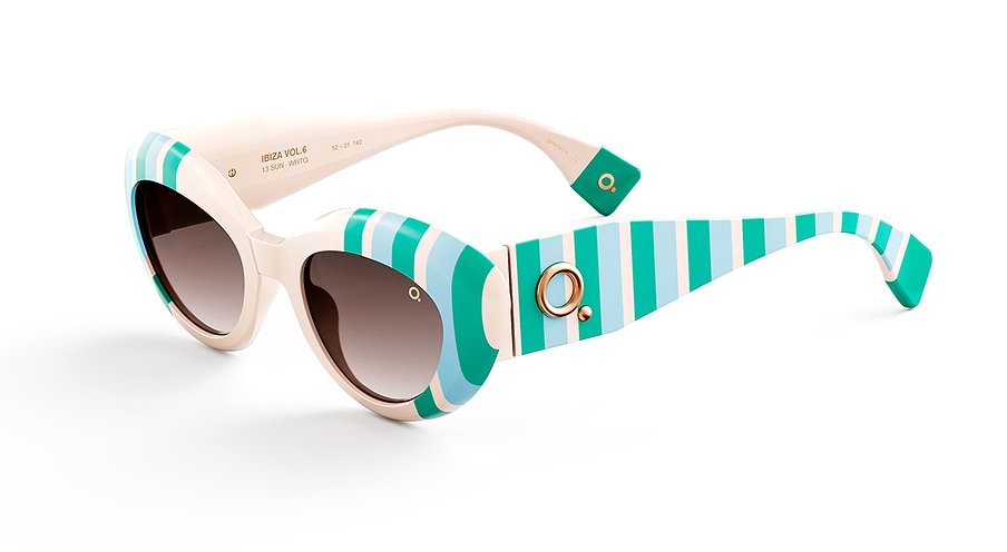 Sonnenbrillen etnia barcelona ibiza 13 sun whtq blanco unisex größe 52mm - Hauptansicht