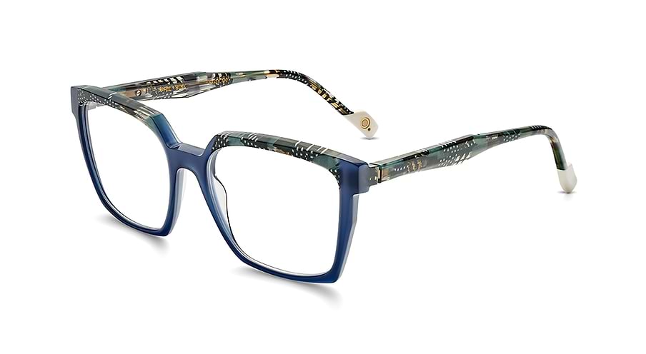 Óculos graduados etnia barcelona apfel blbk azul femenino tamanho 54mm - Vista principal