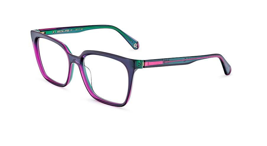 Glasögon etnia barcelona brutal no.20 gy femenino storlek 53mm - Huvudvy