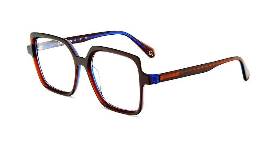 Óculos graduados etnia barcelona brutal no.28 db femenino tamanho 53mm - Vista principal