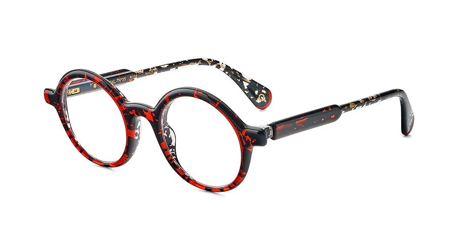 Óculos graduados etnia barcelona brutal no.35 rdbk rojo unisex tamanho 46mm - Vista principal