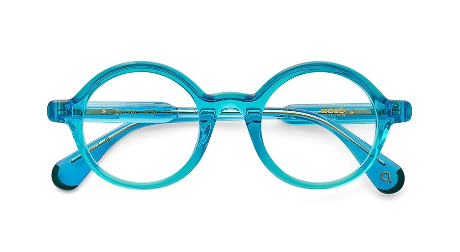 Gafas graduadas etnia barcelona brutal no.35 tq azul unisex talla 46mm - Vista de detalle