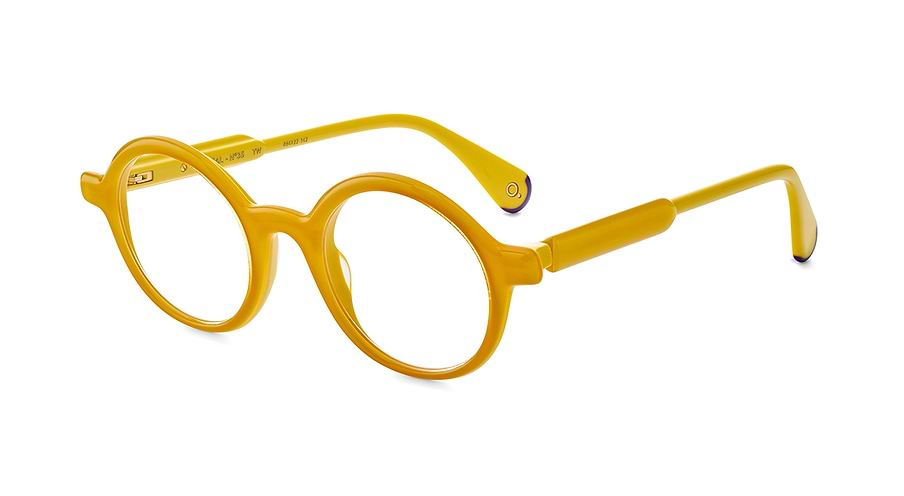 Óculos graduados etnia barcelona brutal no.35 yw amarillo unisex tamanho 46mm - Vista principal