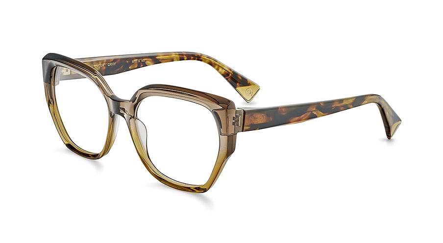 Óculos graduados etnia barcelona crush grhv verde femenino tamanho 55mm - Vista principal