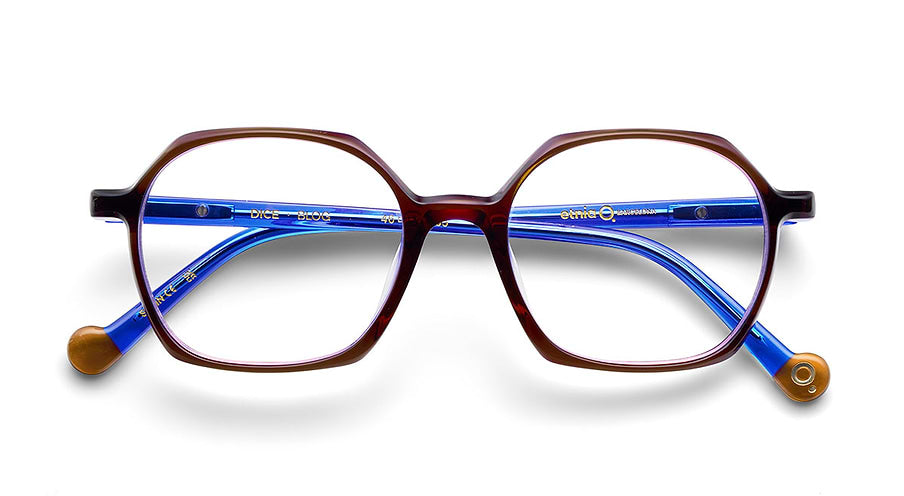Occhiali da vista etnia barcelona dice blog masculino taglia 46mm - Vista dettagliata